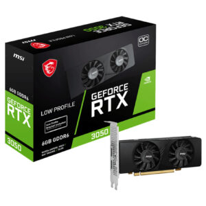 MSI GeForce RTX 3050 6GB GDDR6 LP OC