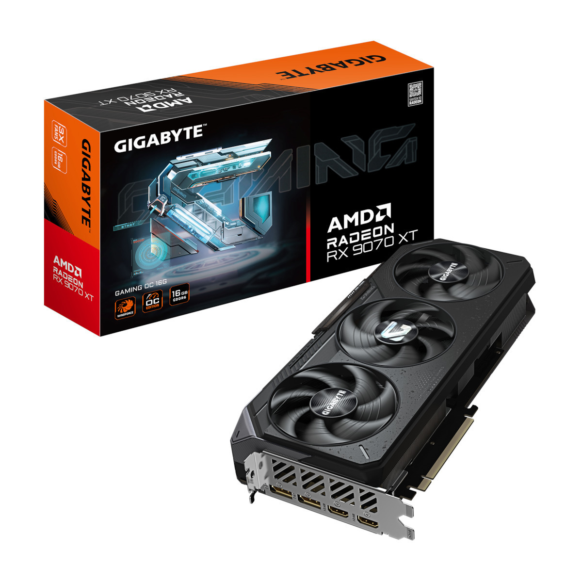 Gigabyte Radeon RX 9070 XT 16GB GDDR6 GAMING OC