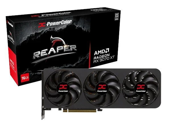 PowerColor Radeon RX 9070 XT 16GB GDDR6 Reaper