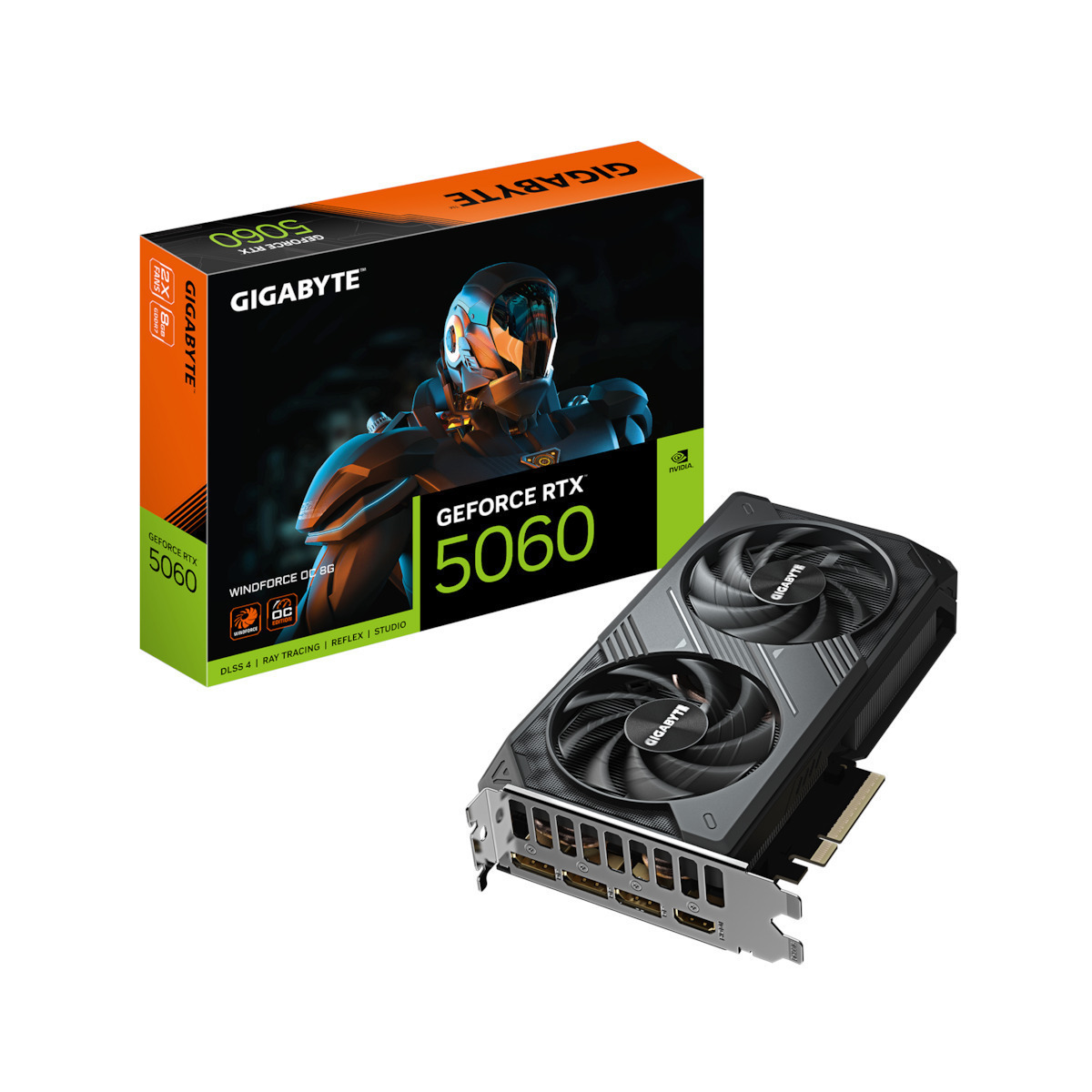 Gigabyte GeForce RTX 5060 8GB GDDR7 Windforce OC