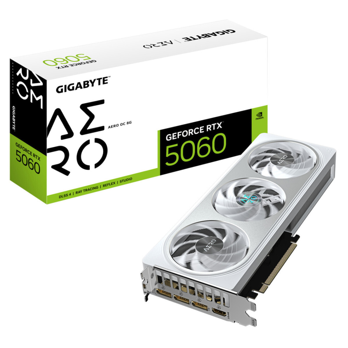 Gigabyte GeForce RTX 5060 8GB GDDR7 Aero OC