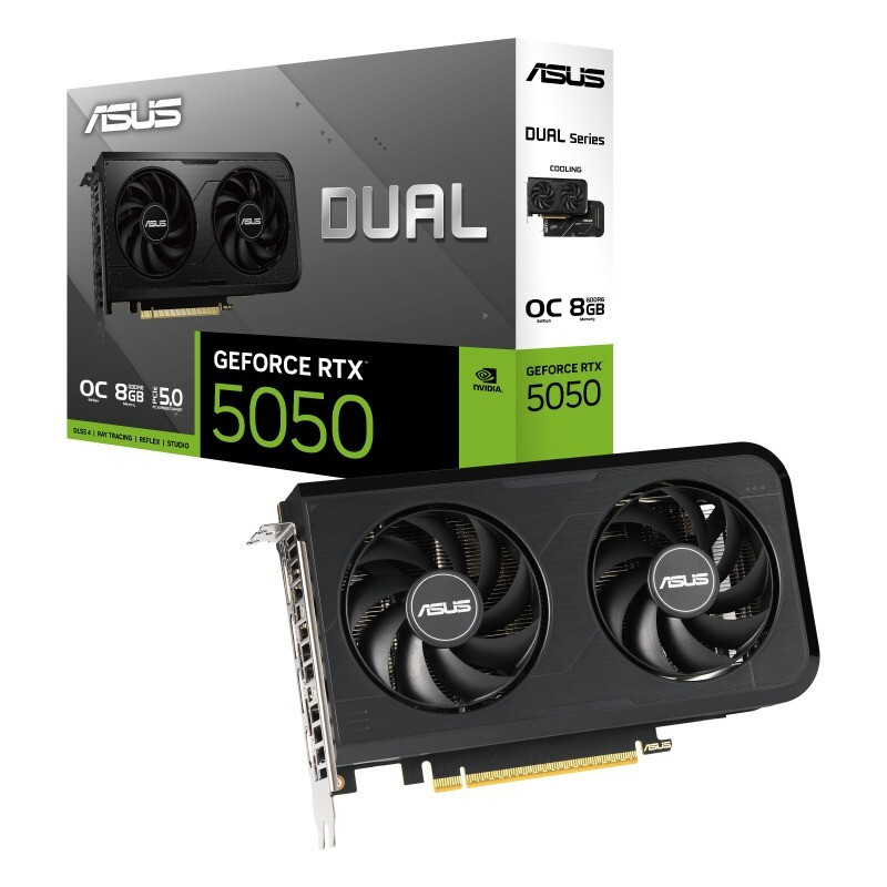 Asus GeForce RTX 5050 8GB GDDR6 Dual OC Edition